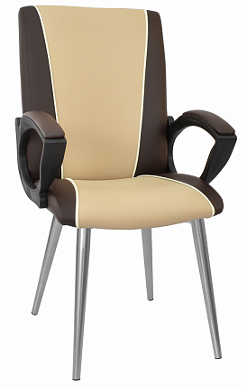 Кресло Премьер 5 L каркас - краска "Хром" от магазина Аленсио